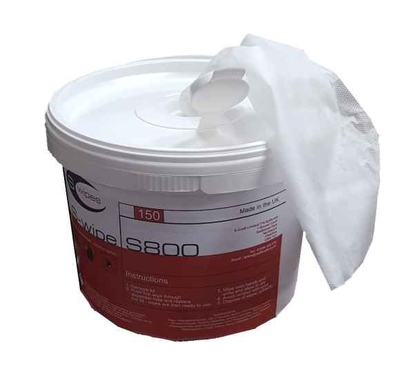 S-Wipe S800 Wet Wiper (Smooth) 150 sheets