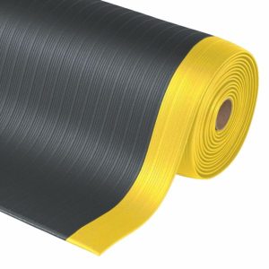 Airug Anti Fatigue  Matting Black & Yellow