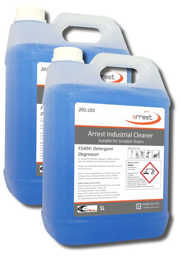 FS404 pH Neutral Industrial Floor Cleaner