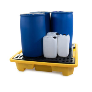 4 Drum Nestable Spill Pallet